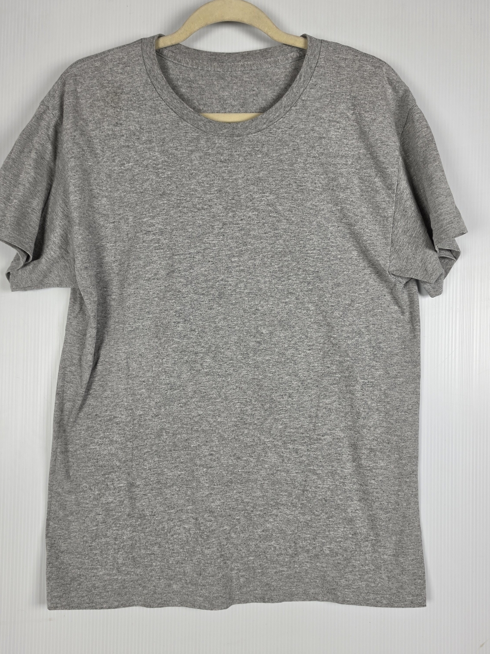 Men's Heather Grey Short Sleeve Crewneck T‑Shirt